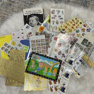 1990’s trolls album and sticker lot